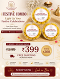 Cow Ghee Diya Infused with Sacred Spices – 3 Boxes (30 Diyas Each)