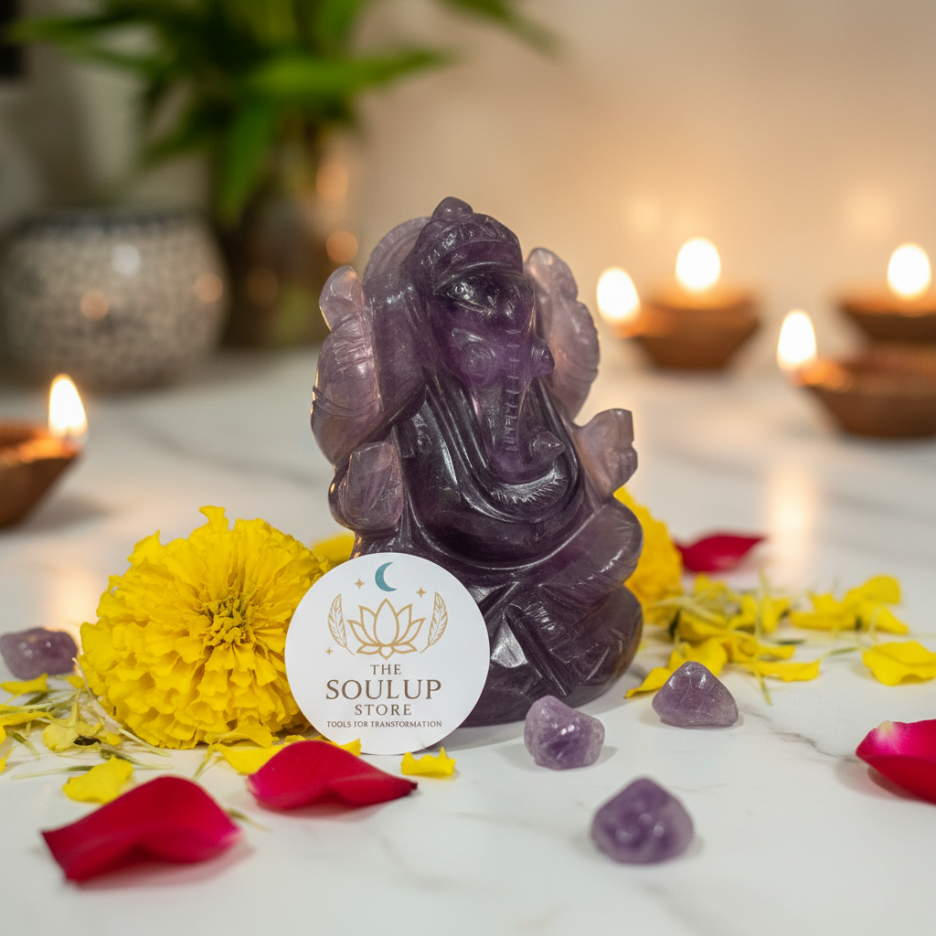 Amethyst Ganesha - 45