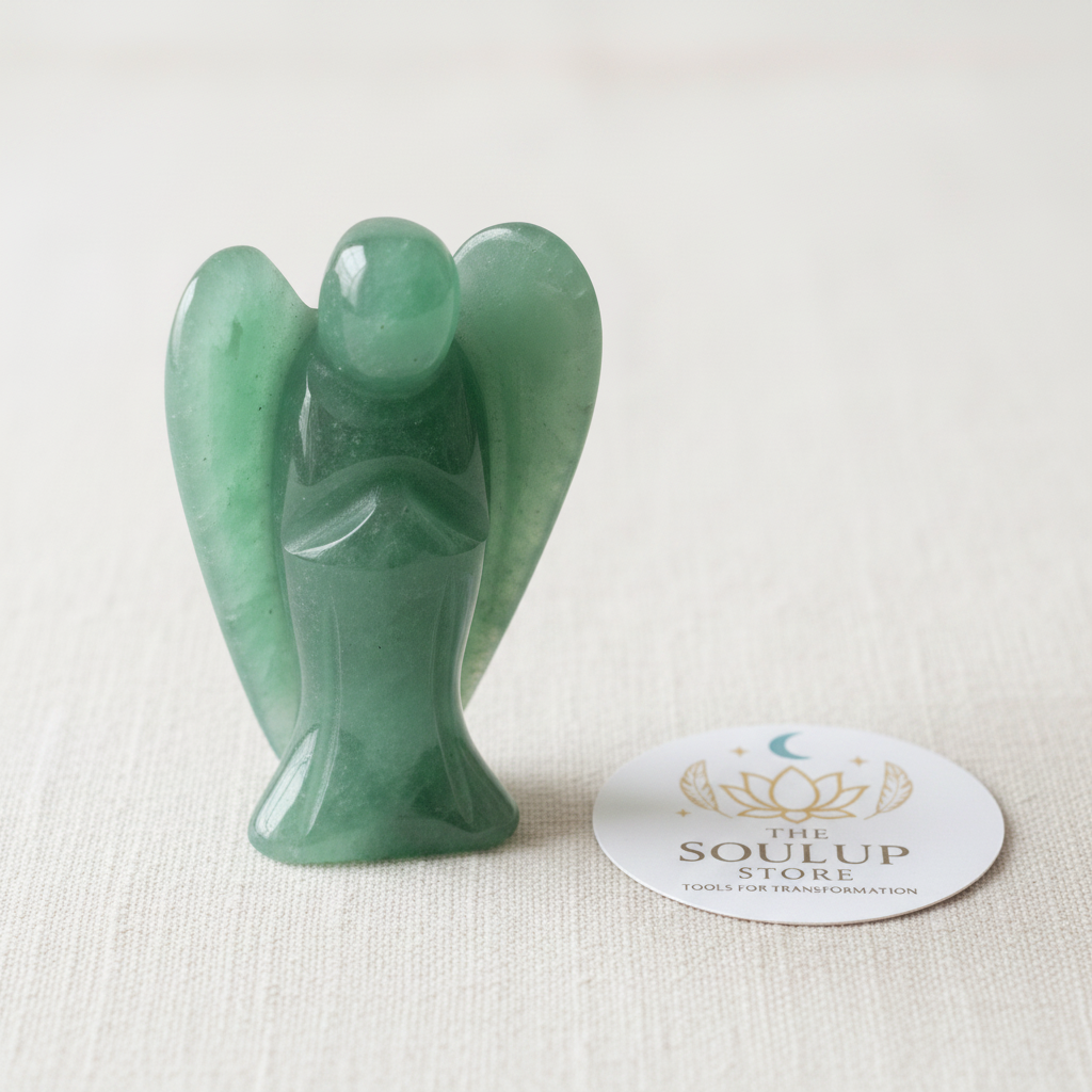 Green Aventurine Angel - 45