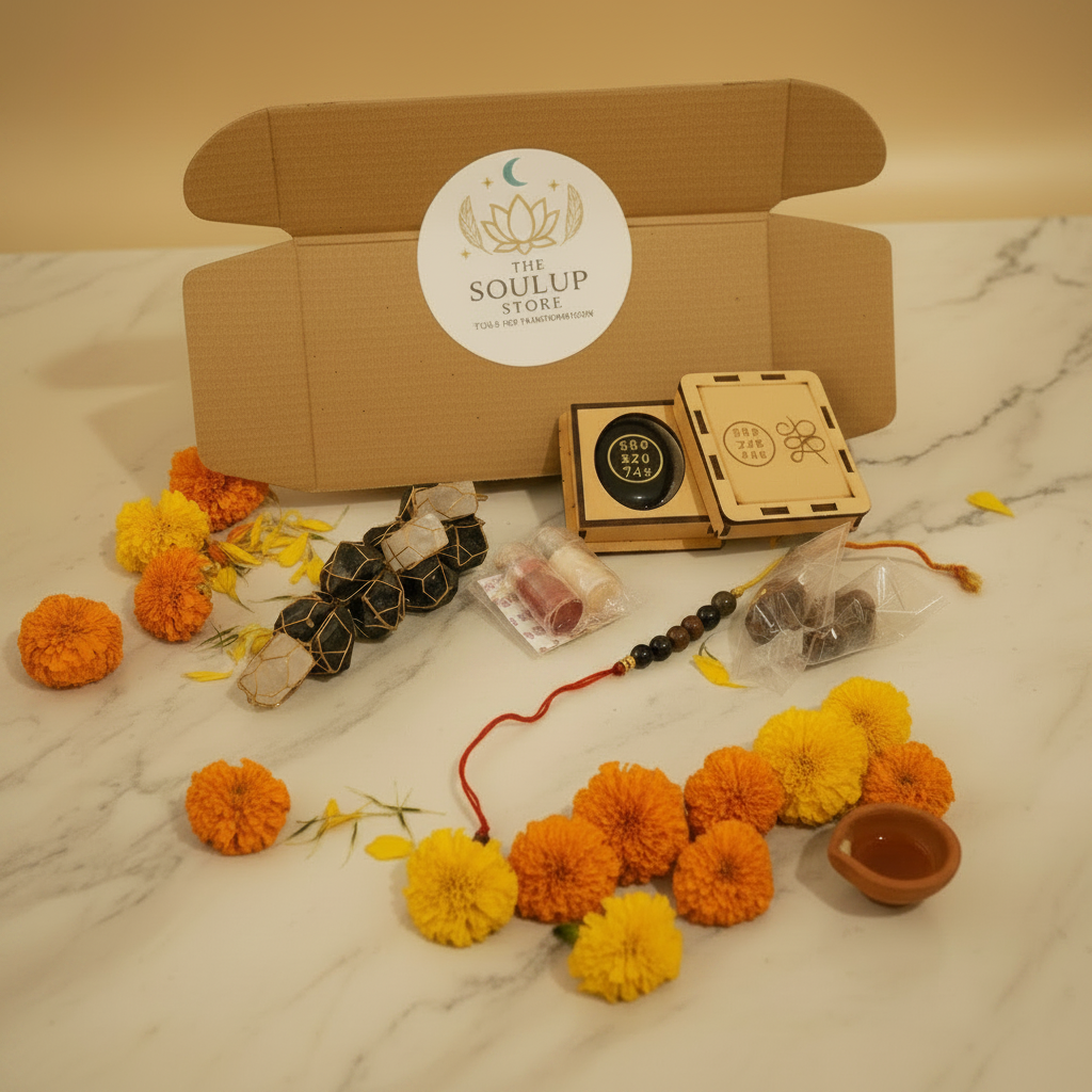 Raksha Bandhan Classic Gift Box - Flat Lay