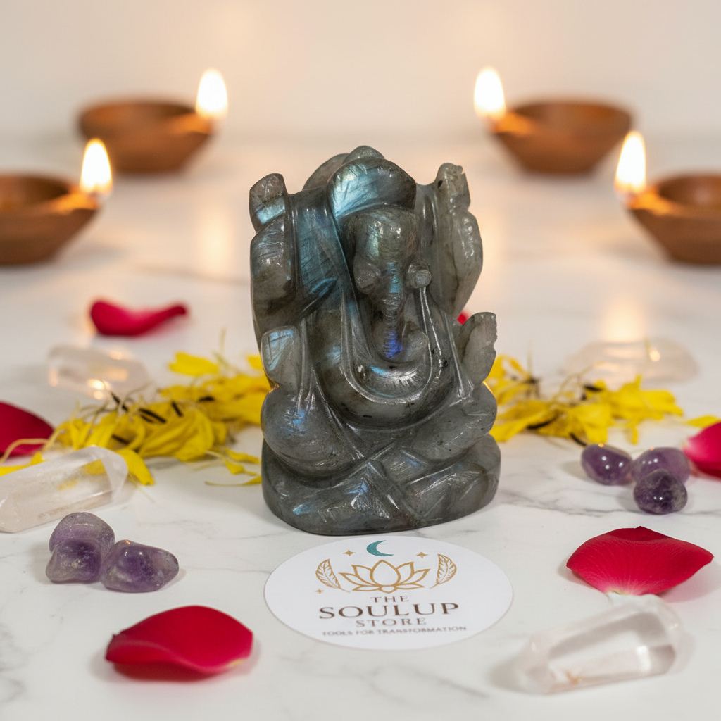 Labradorite Ganesha - 45