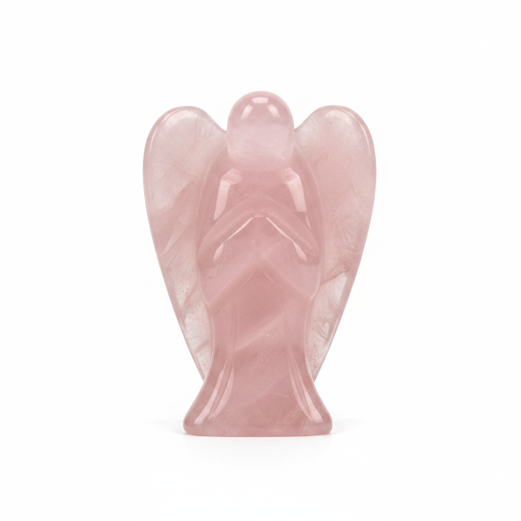 Rose Quartz Angel - Enhanced