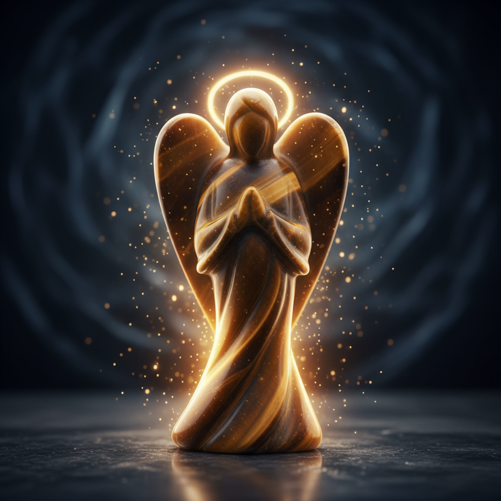 Tiger Eye Angel - Enhanced